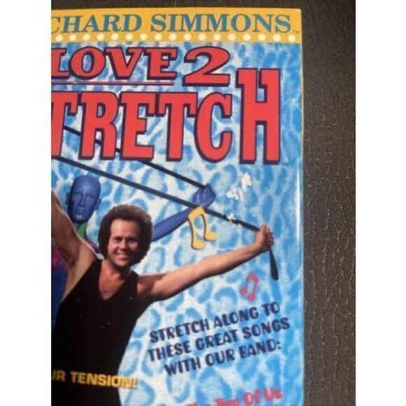 RARE Richard Simmons VHS LOVE 2 STRETCH with MR. ANATOMY You are My SunShine - Picture 5 of 9